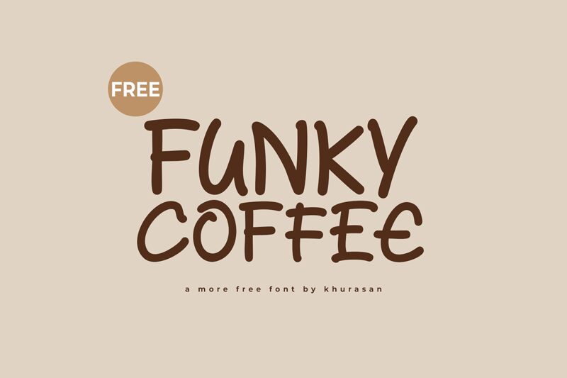 Funky Coffee Шрифт