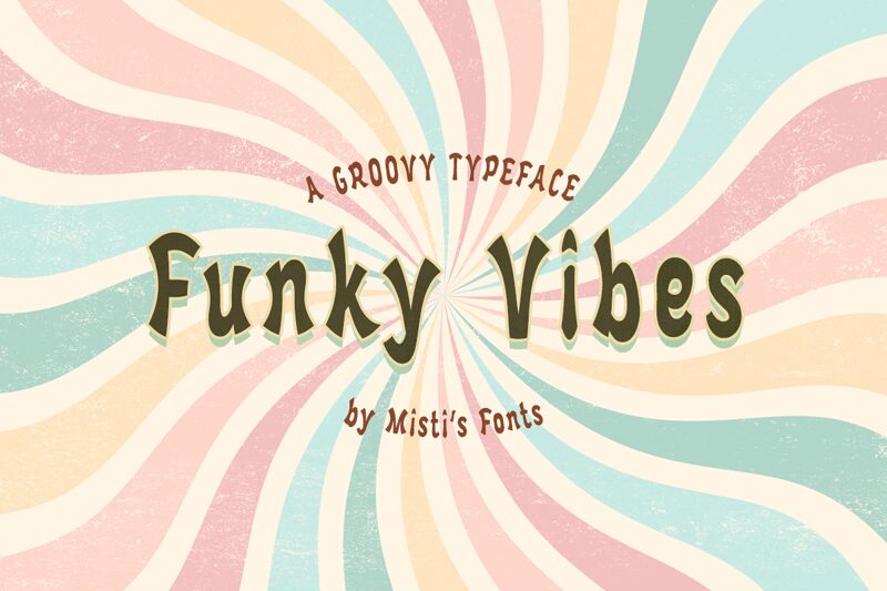 Funky Vibes Schriftart
