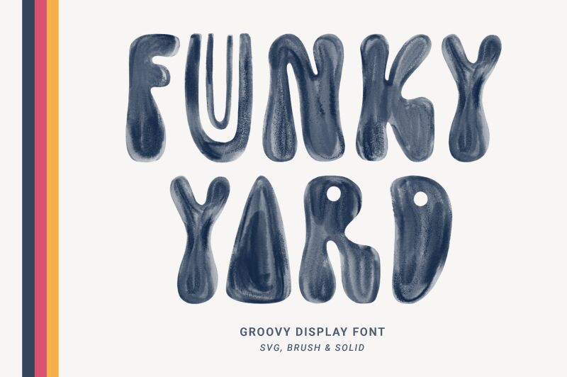 Funky Yard Schriftart
