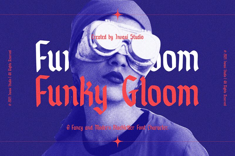 Funkygloom Schriftart