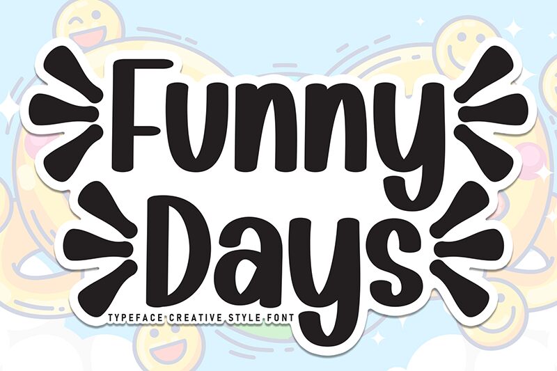 Funny Days 字体