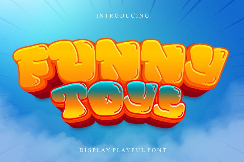 Funny Toys Schriftart