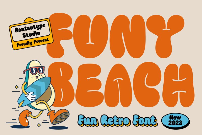 Funy Beach Font
