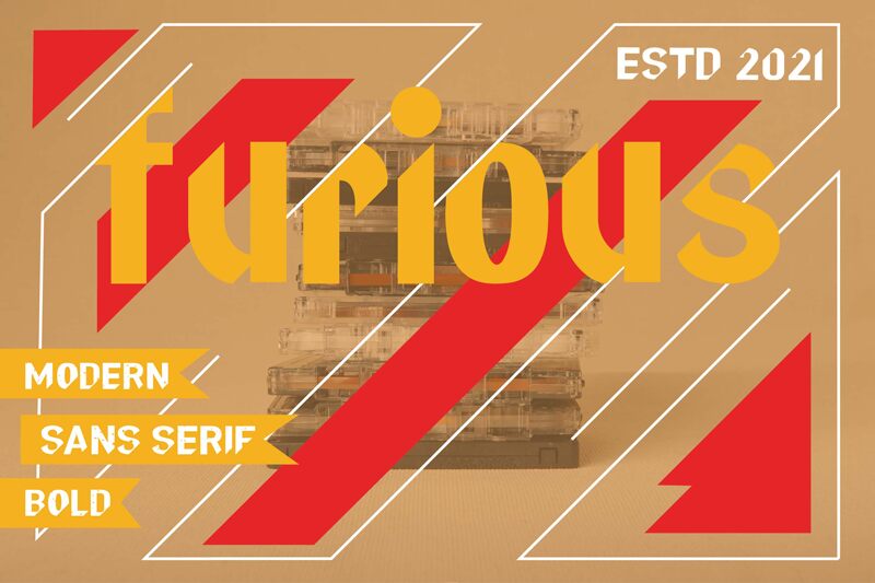 FURIOUS Czcionka