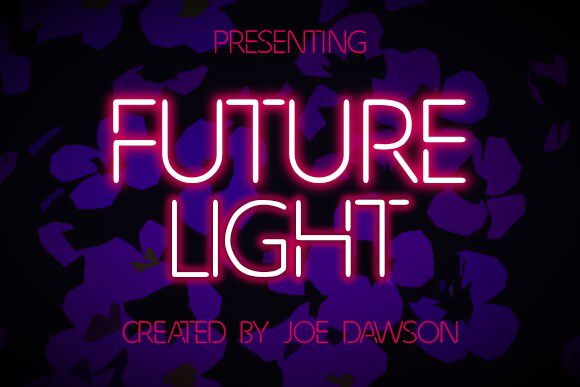 Future Light Schriftart