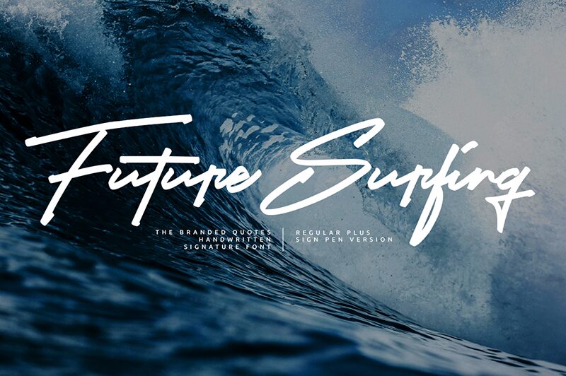 Future Surfing Czcionka