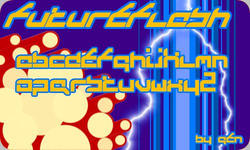 FutureFlash Schriftart