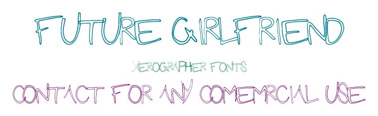 FutureGirlfriend Schriftart