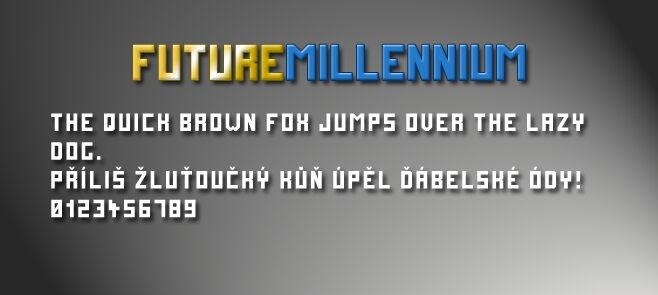FutureMillennium Czcionka