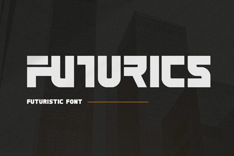 Futurics Schriftart