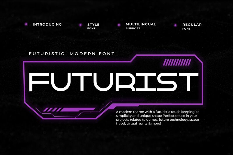 Futurist 字体