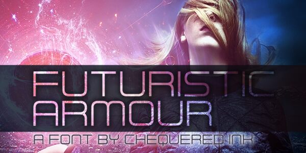 Futuristic Armour Schriftart