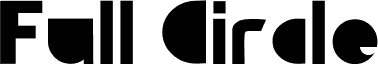 Preview of the Full Circle font