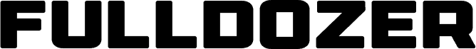 FULLDOZER Extra Bold font