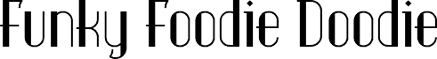 Funky Foodie Doodie Thin