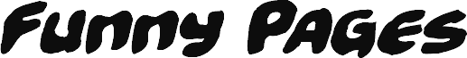 Funny Pages Funky Italic