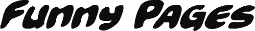 Funny Pages Super-Italic
