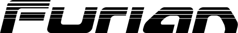 Ukážka písma Furian Halftone Italic