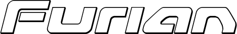 Ukážka písma Furian Outline Italic