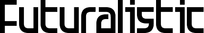 Preview of the Futuralistic font
