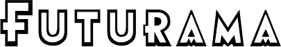 Futurama Title Font