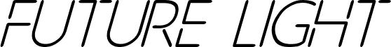 Future Light Italic