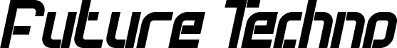 Future Techno Italic