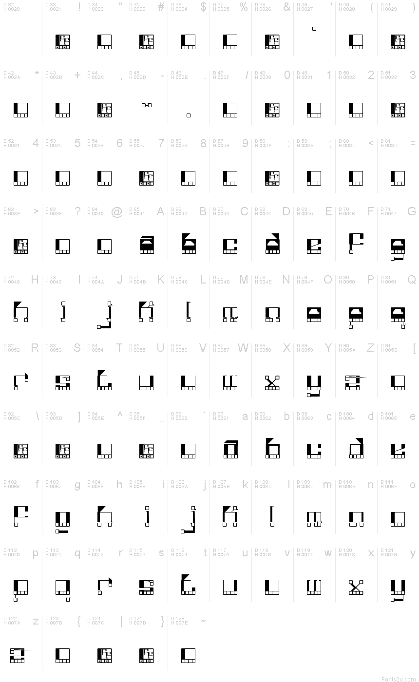 Funkotronic font