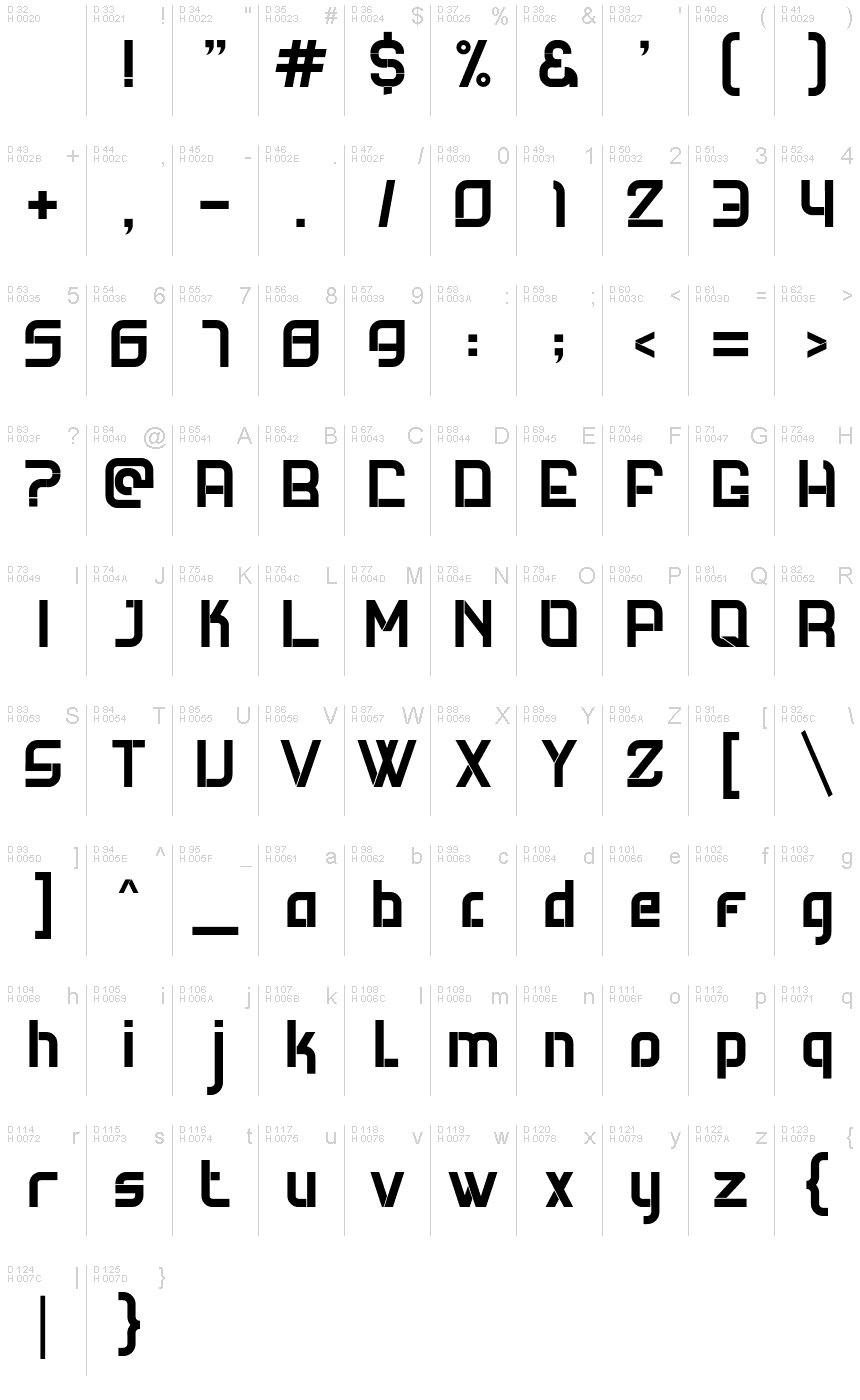 Future Techno font