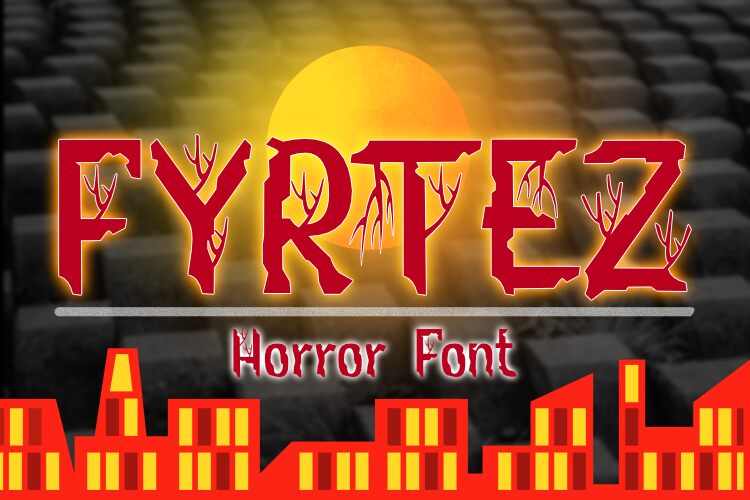 FYRTEZ Schriftart