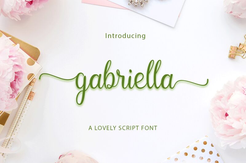 gabriella fonte Fonts2u