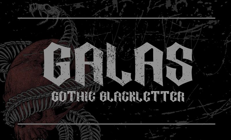 Galas Schriftart