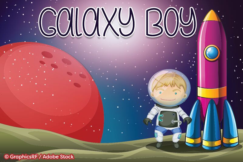 Galaxy Boy Czcionka