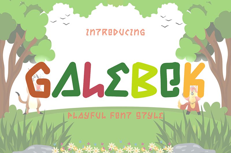 Galebok Font