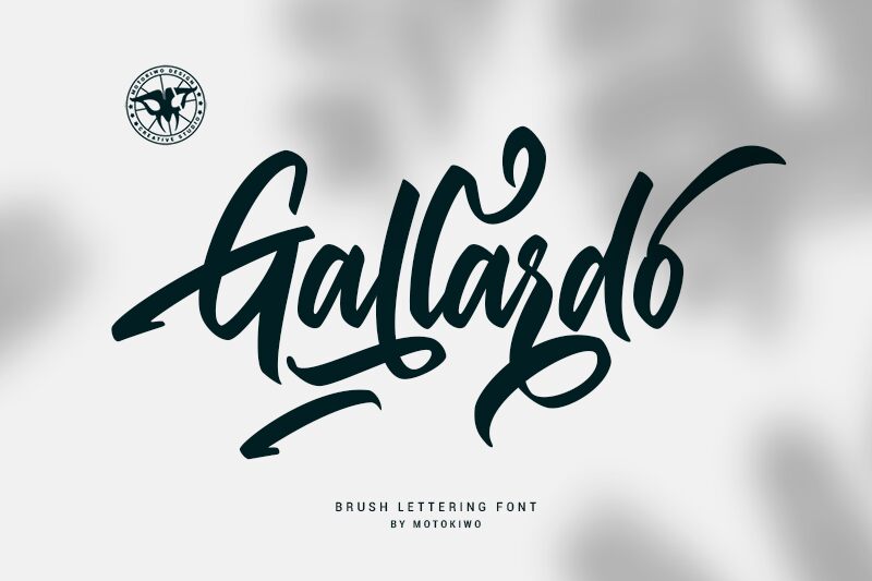 Gallardo Schriftart