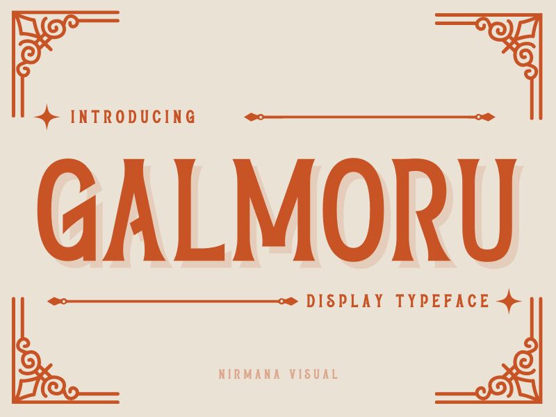 Galmoru Schriftart