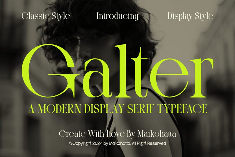 Galter Font