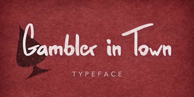 Gambler in Town Czcionka