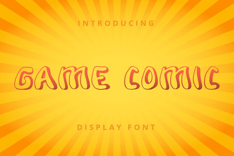 GAME COMIC フォント