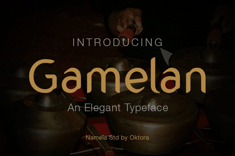 Gamelan Font