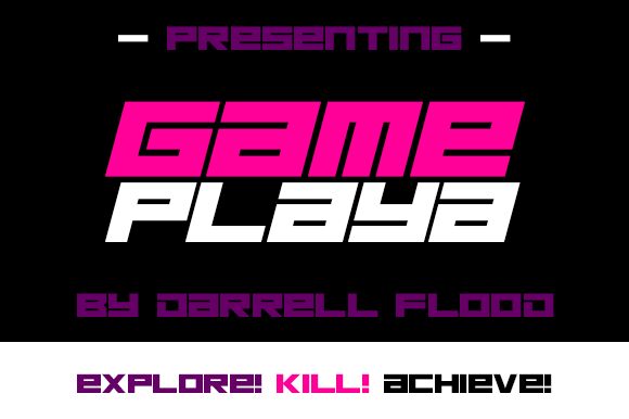 Gameplaya Czcionka