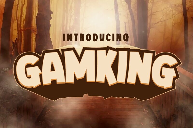 GAMKING Czcionka
