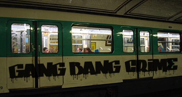 GANG BANG CRIME Carattere