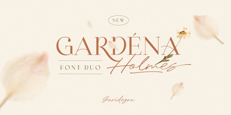 Gardena Holmes Script Schriftart