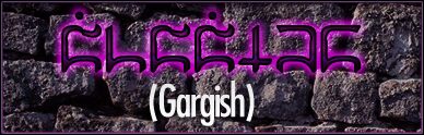 Gargish Czcionka