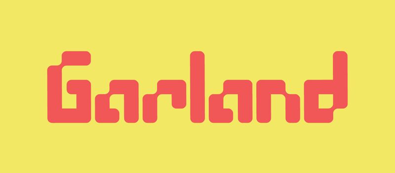 Garland Schriftart
