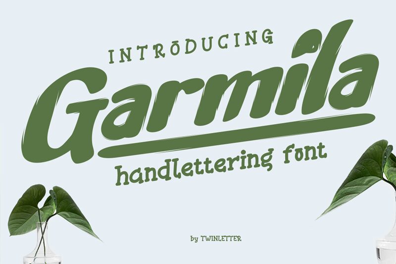 Garmila Schriftart
