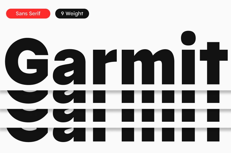 Garmit Druh písma