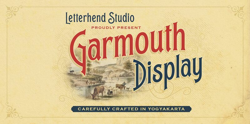 Garmouth Display Carattere