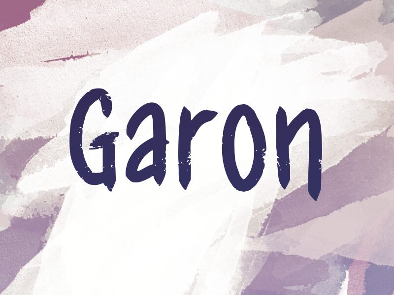 g Garon Carattere